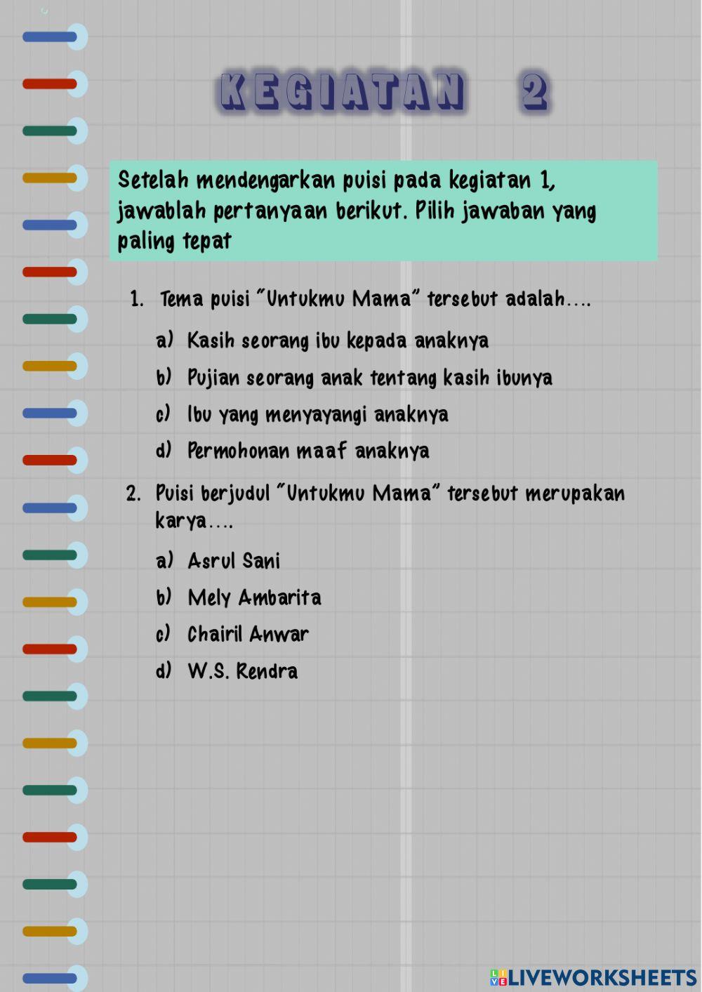 Puisi Puisi