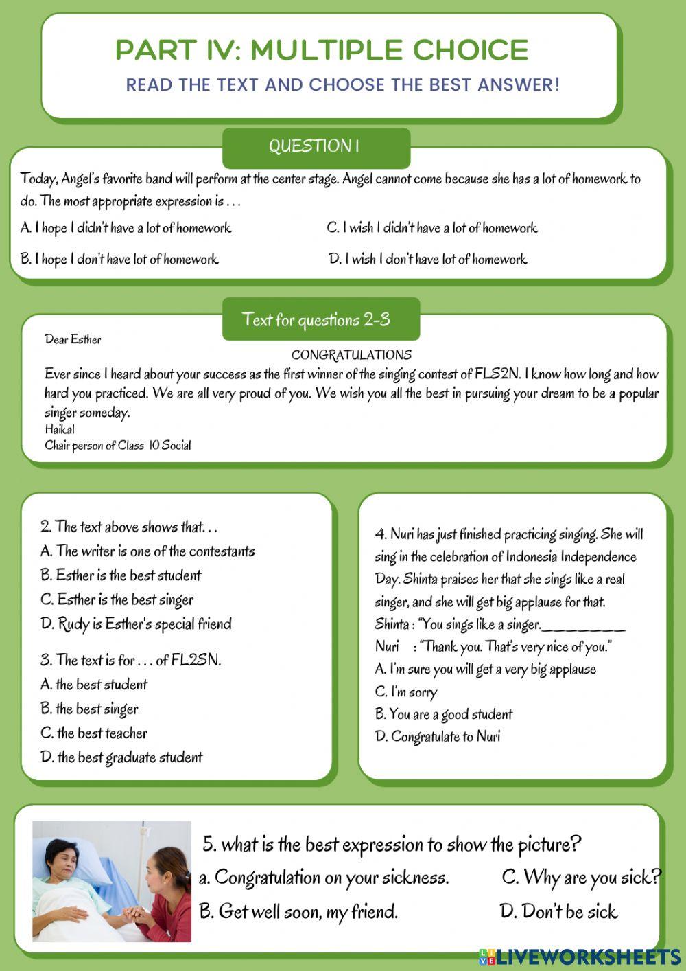 Expression congratulation