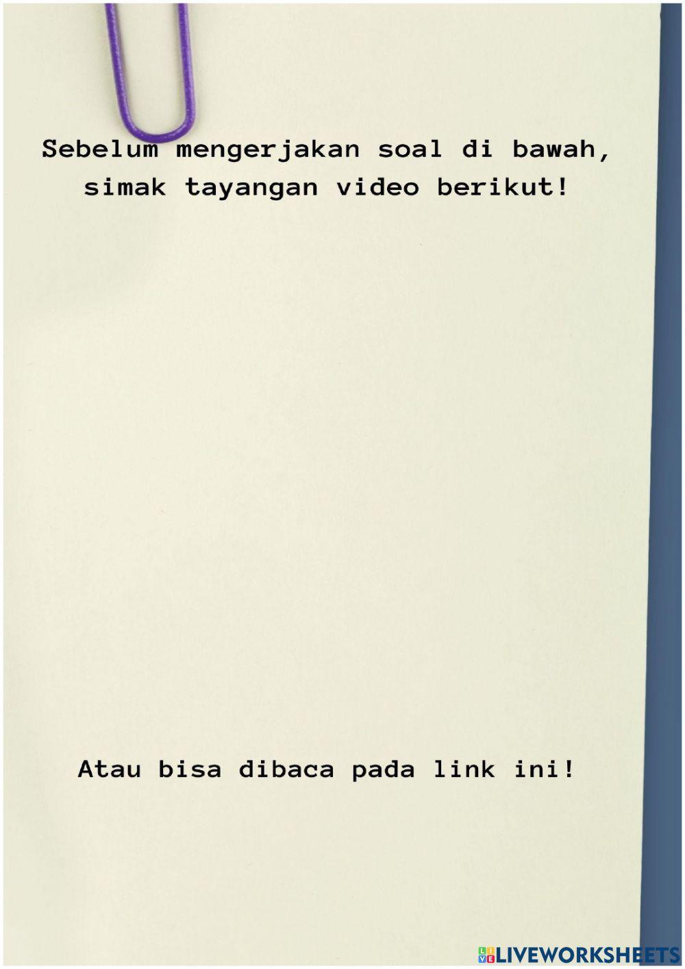 LKPD Prakarya Kerajinan Bahan Lunak