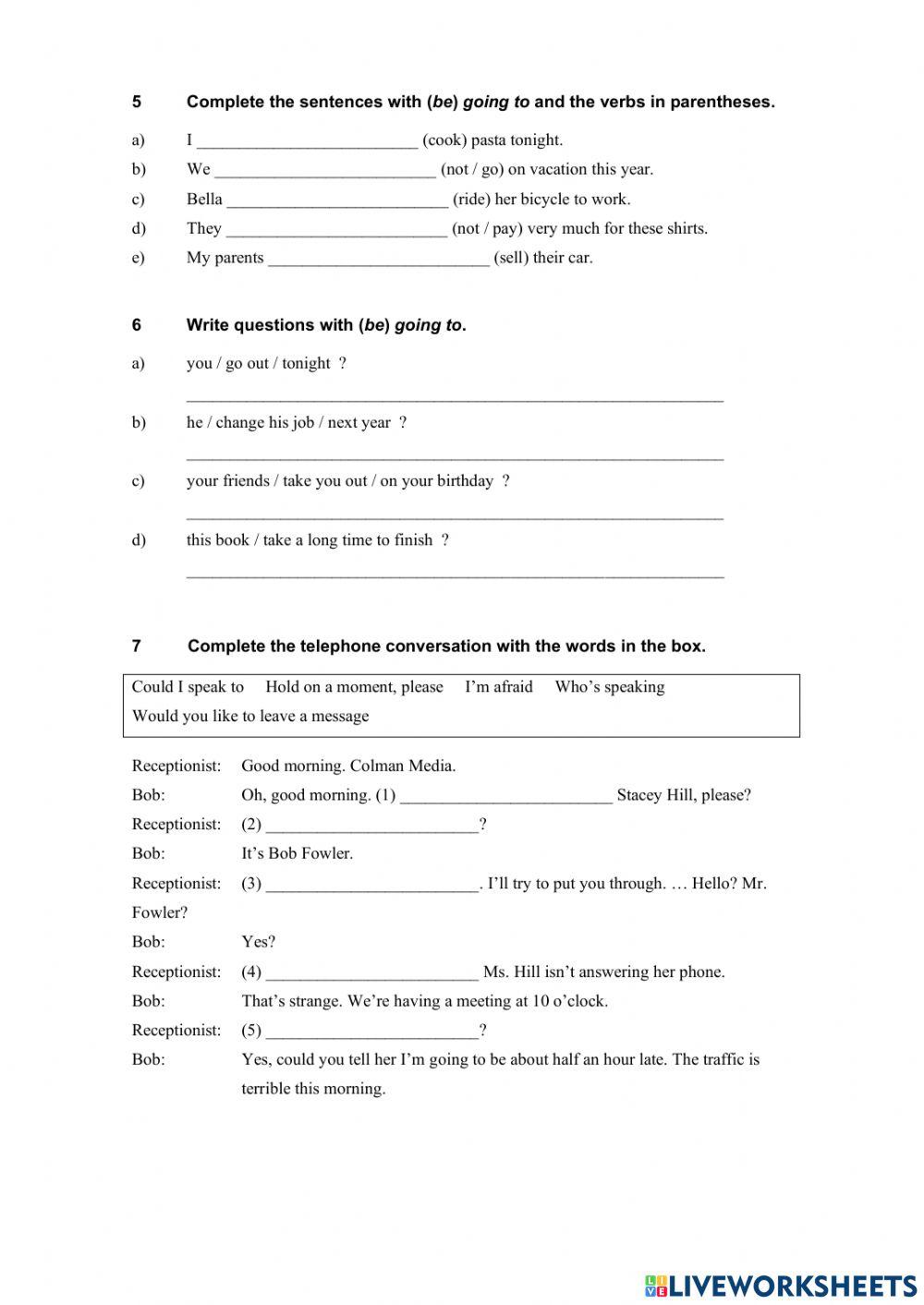 AIOE PRE INTERMEDIATE (unit 7 and 8)