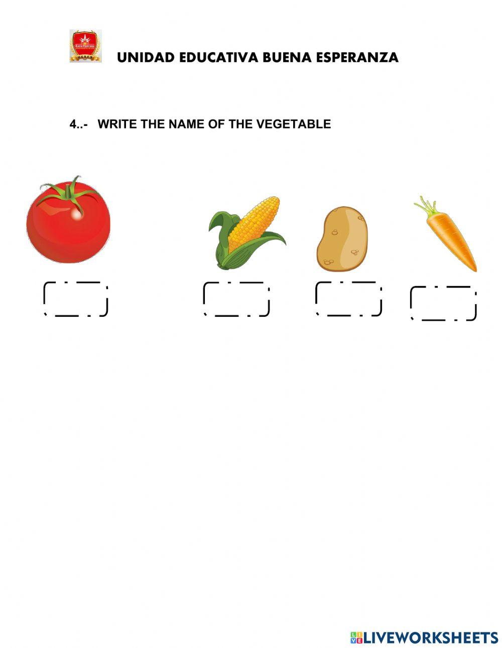 Evaluación diagnóstica inglés 4to