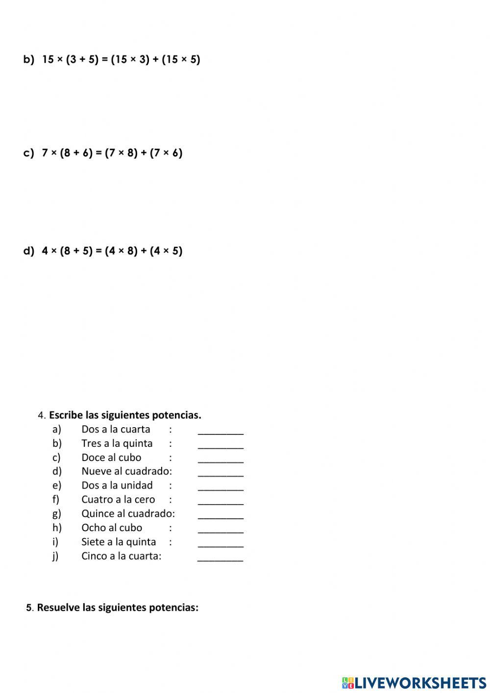 Evaluacion matematica