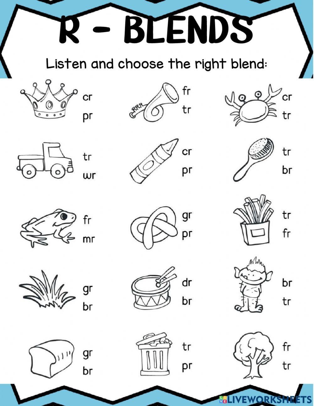 L Blends and R Blends