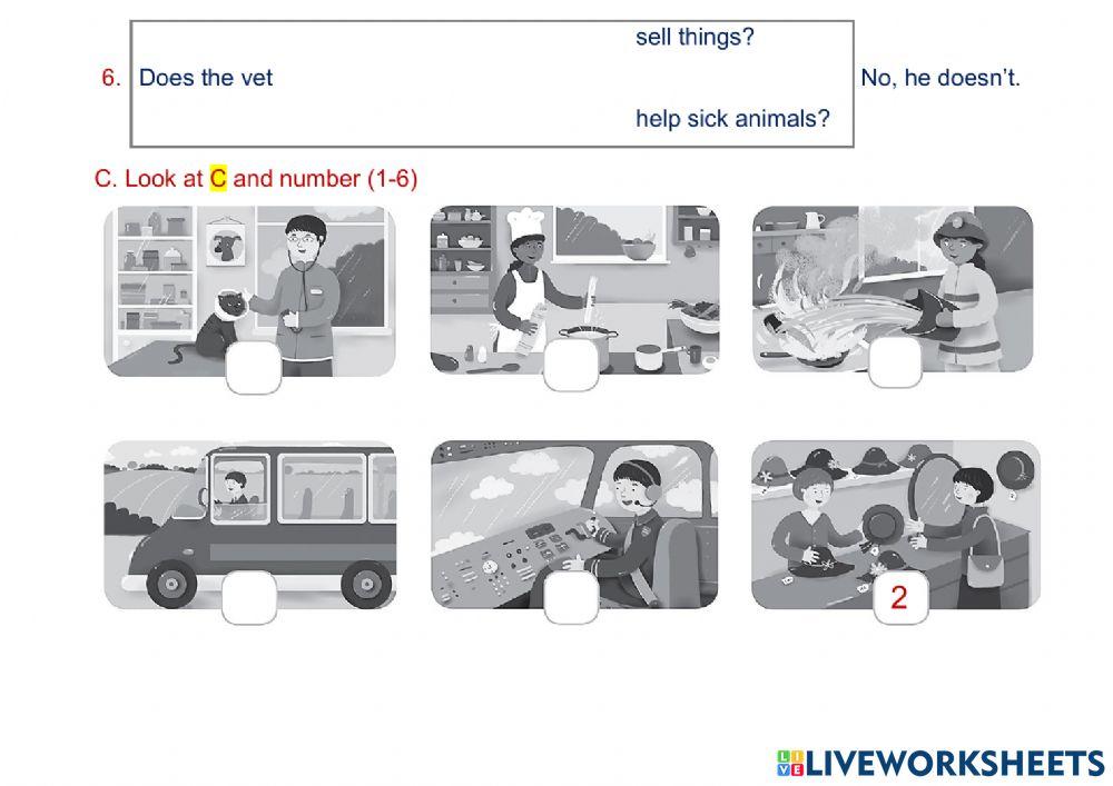 What people do - statements