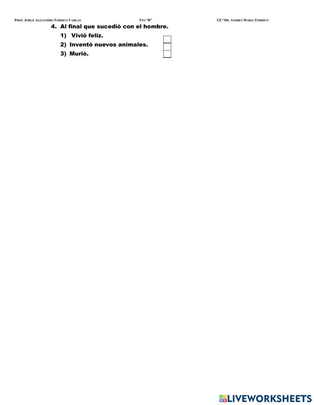 Actividades con artículos, adjetivos y sustantivos