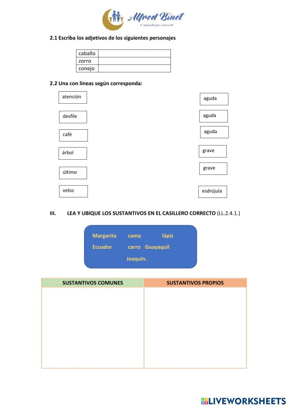 Evaluación diagnóstica de Lengua y Literatura