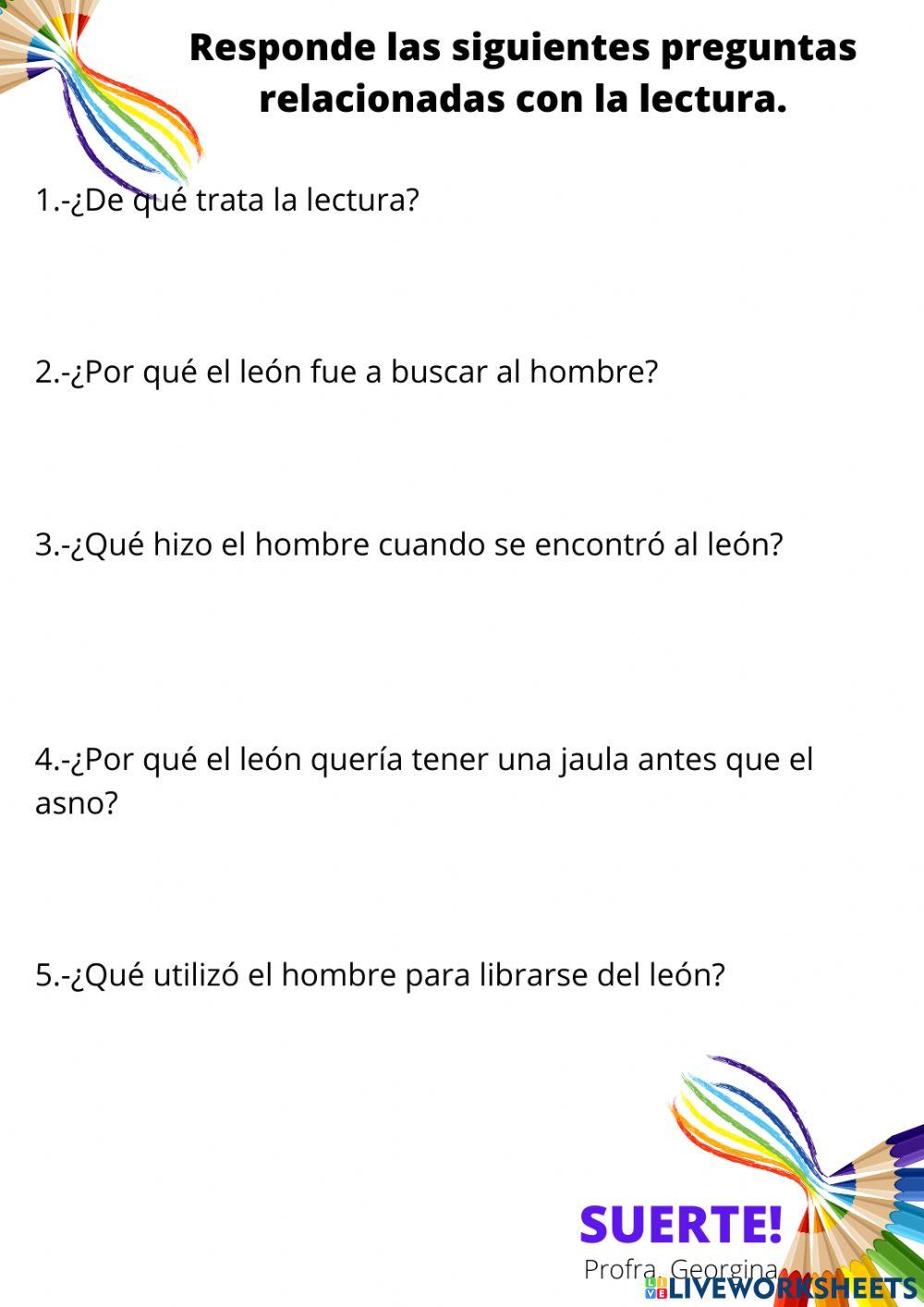 Lectura SisAT Sexto Grado