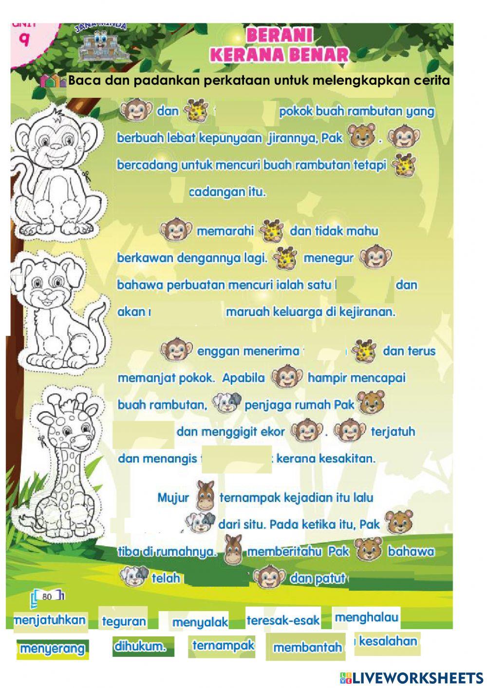 Moral Tahun 4 - Berani Kerana Benar