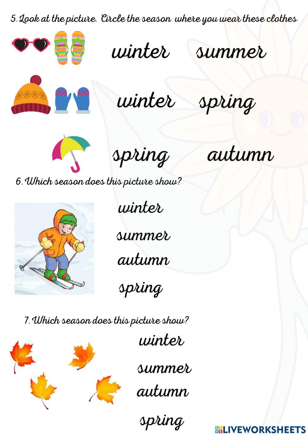 The four season exam