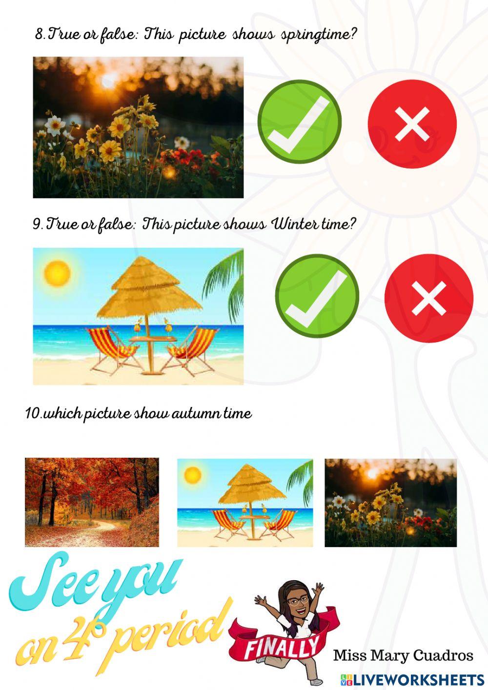 The four season exam