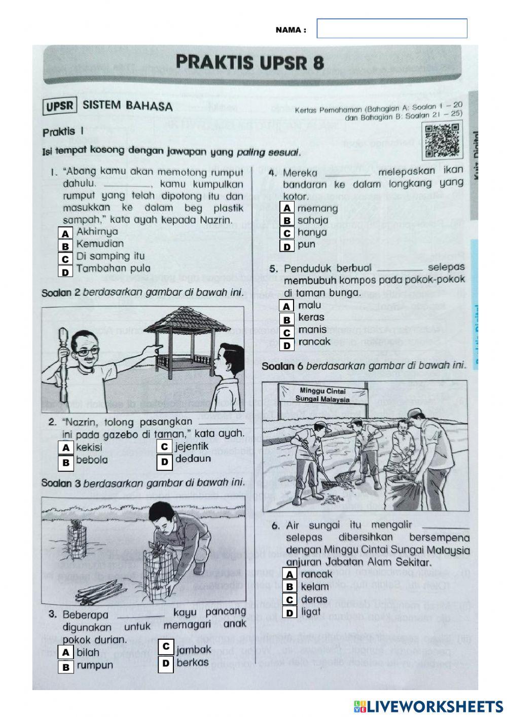 Bahasa Melayu tahun 6