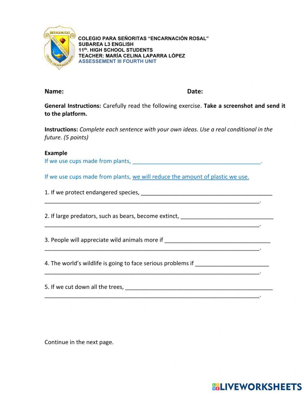 Concervation activity