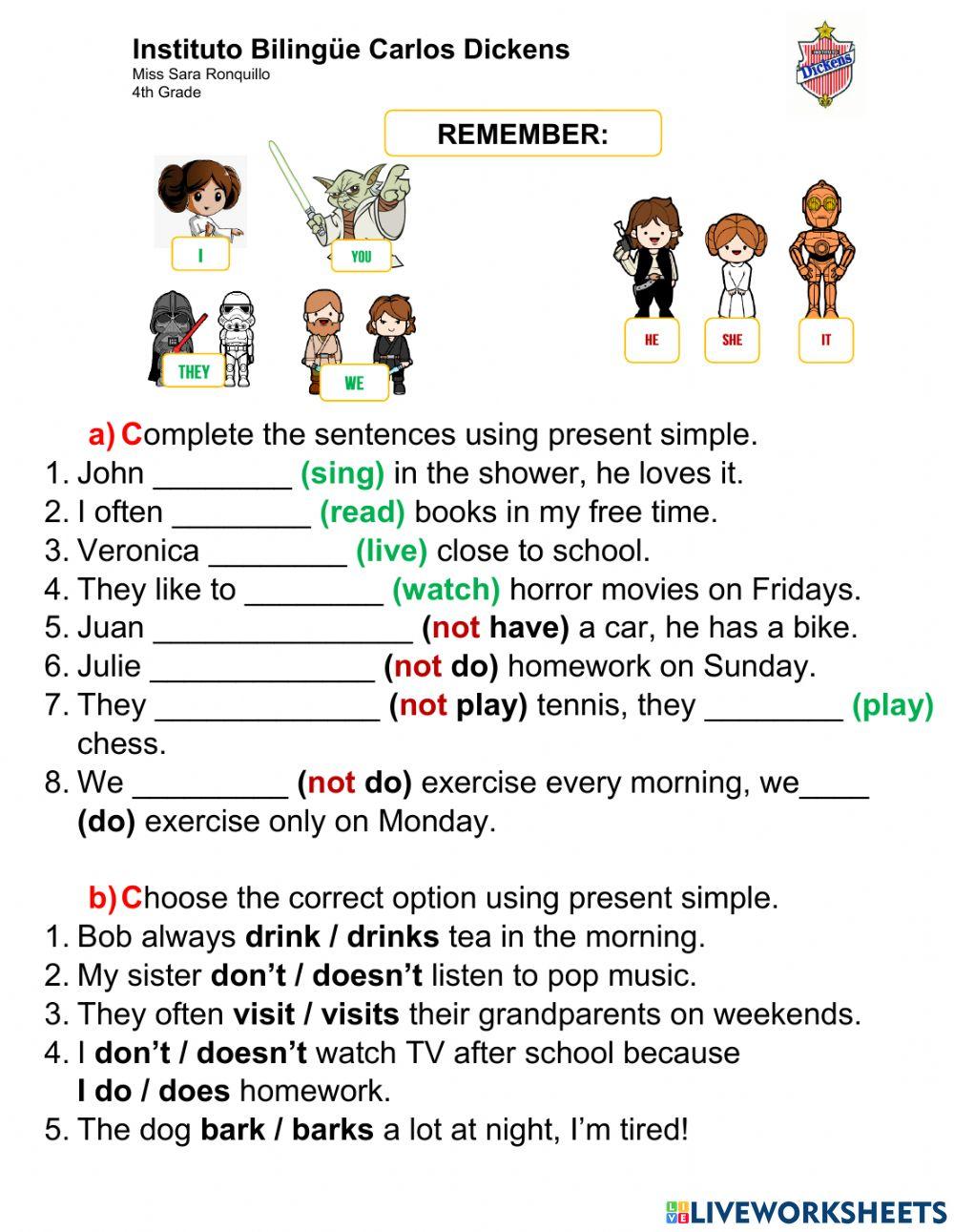 4 - Grammar Quiz - 10-9