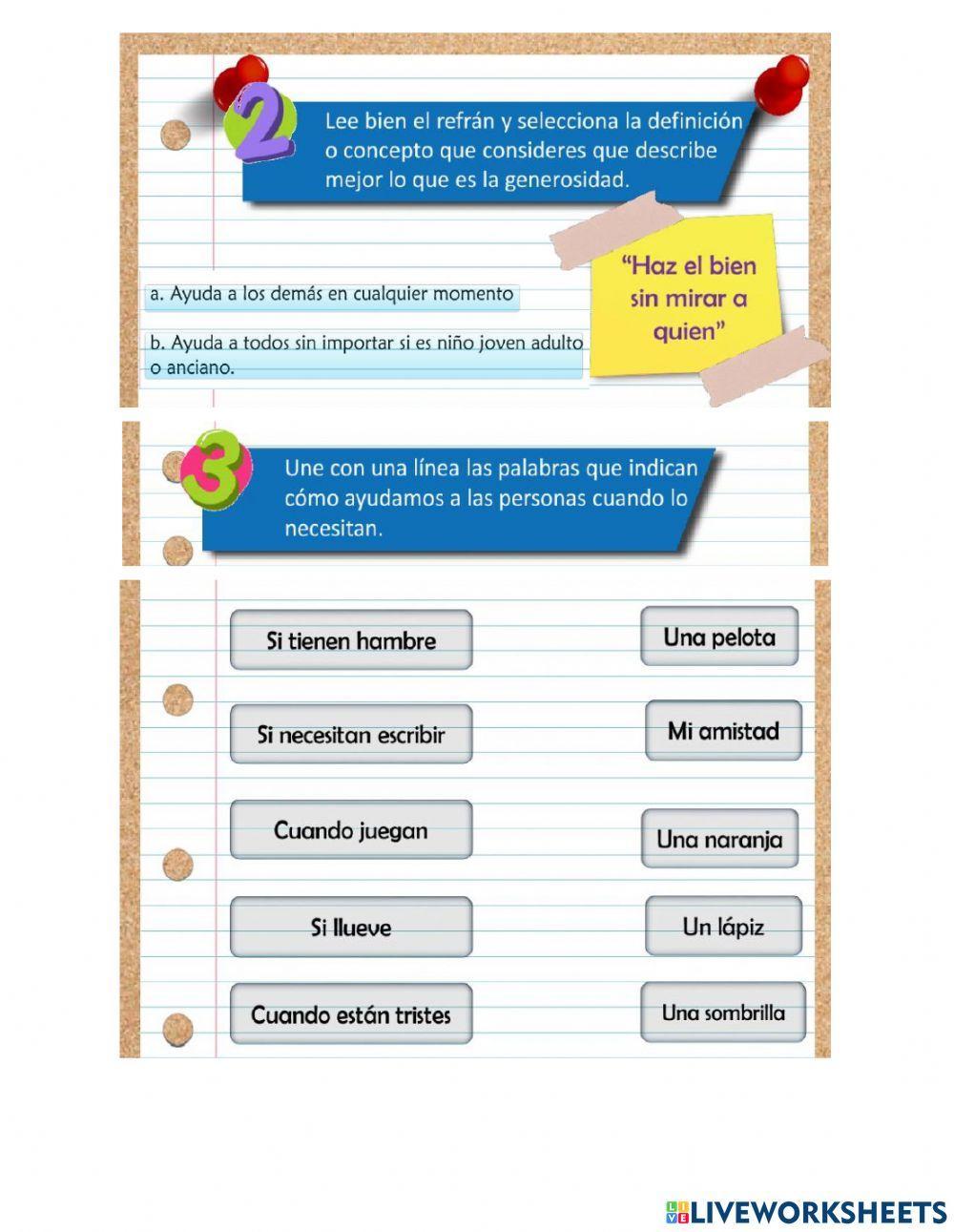 Valor de la Generosidad