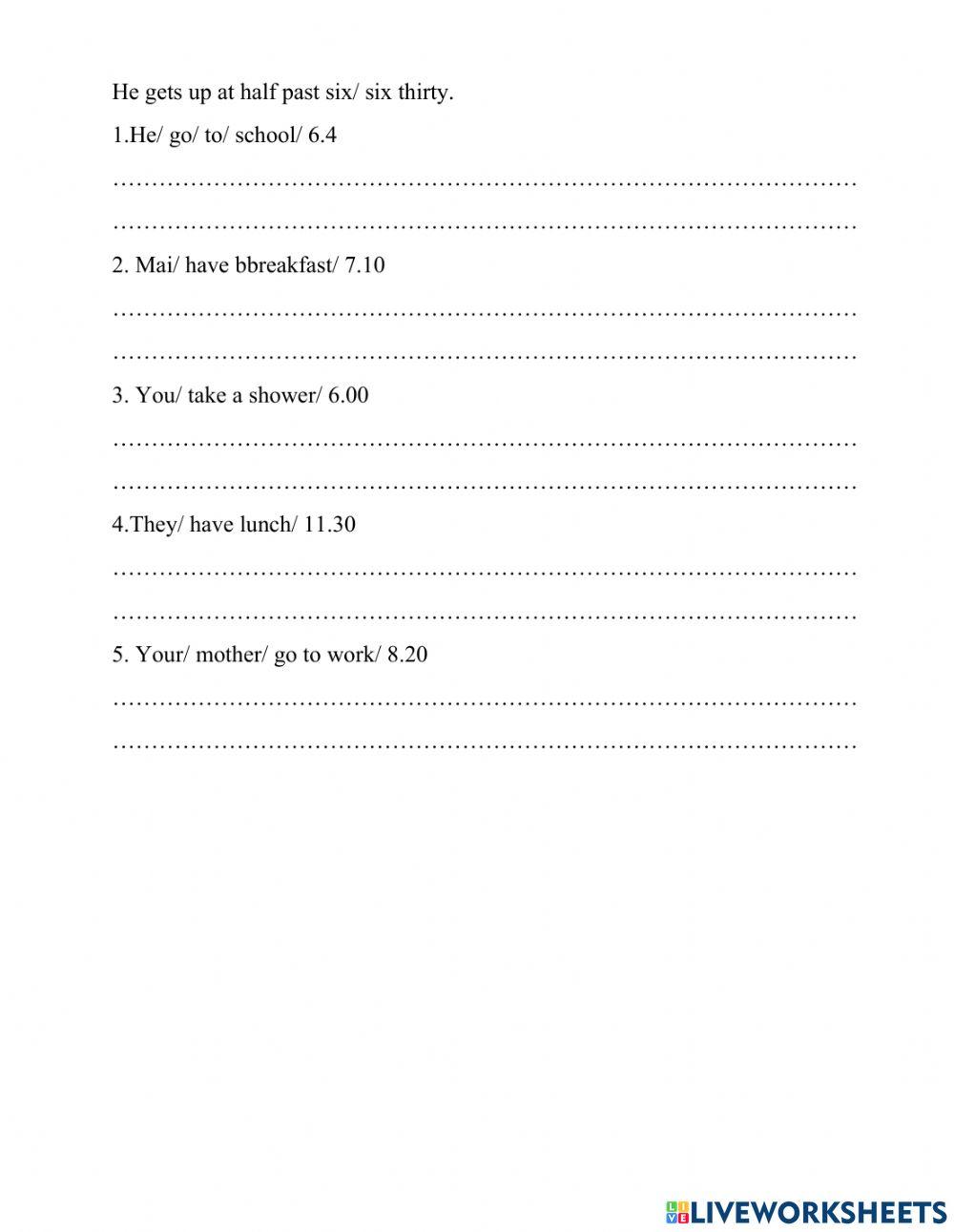 Tiếng anh 4 unit 11