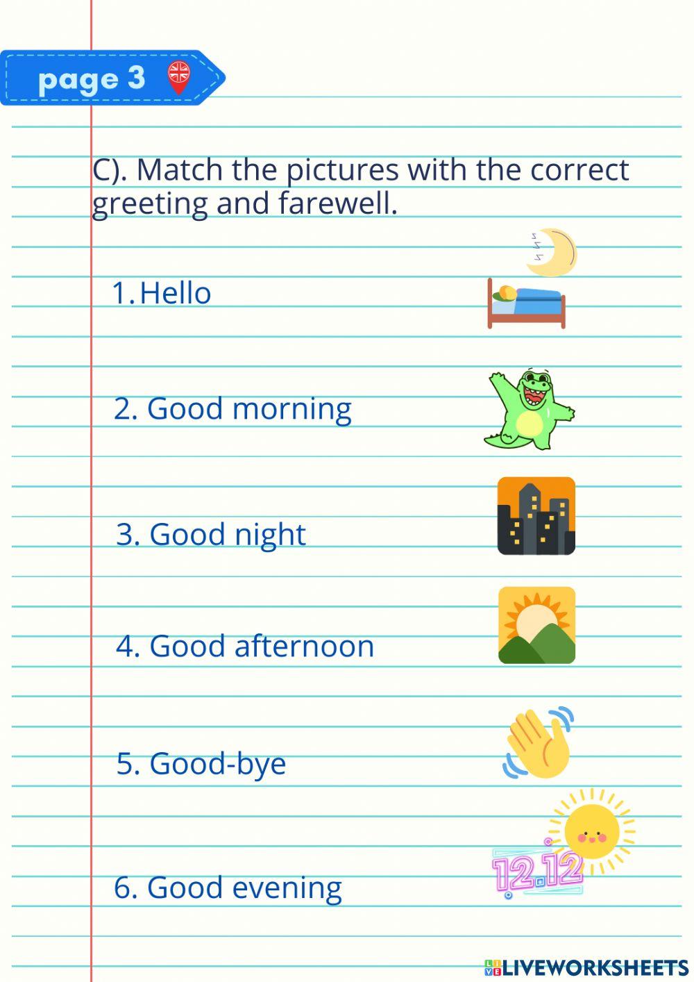 Evaluación diagnostica Basic English for beginners