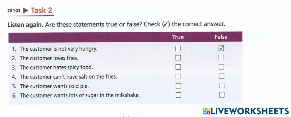 Tactics for listening - Developing Unit 5 Listening 2 Task 2