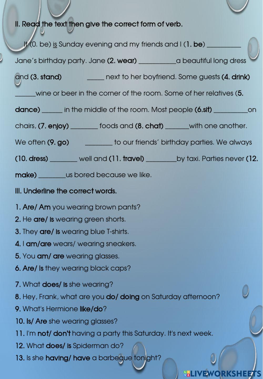 ILSW6-Unit 3- Grammar