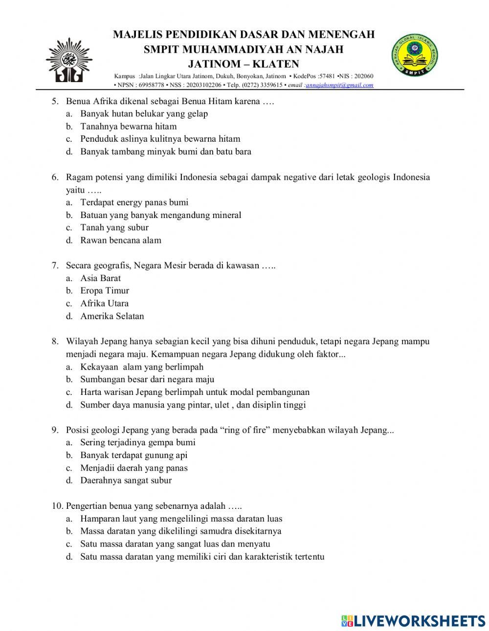 Penilaian Tengah Semester