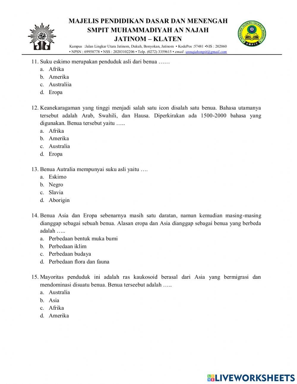 Penilaian Tengah Semester