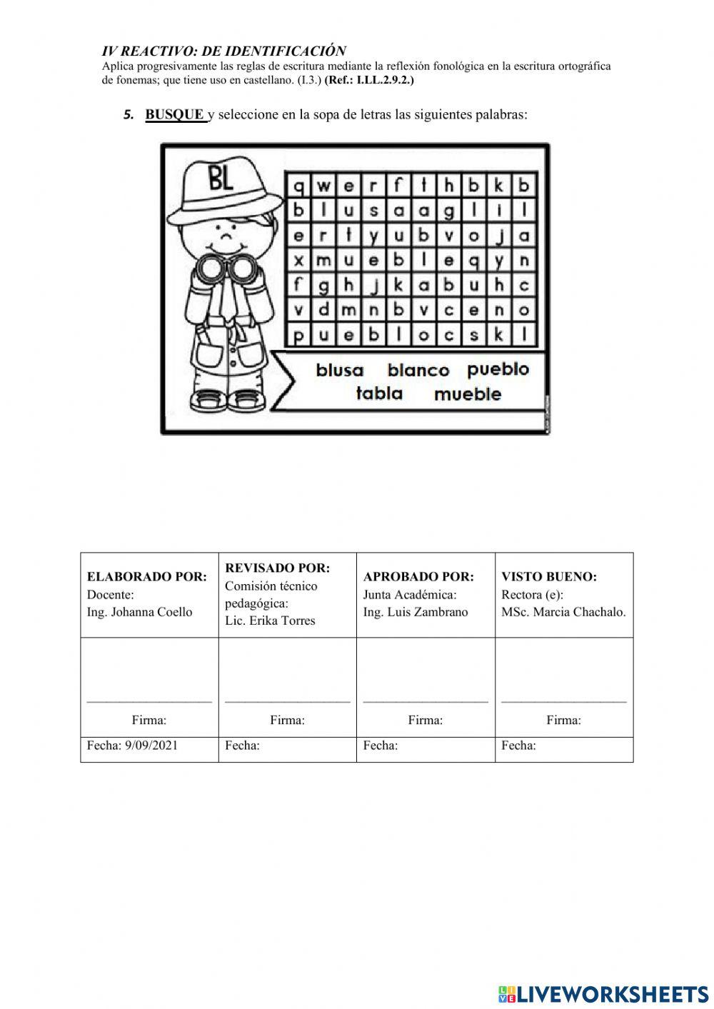 Evaluacion Diagnostica Lengua 1