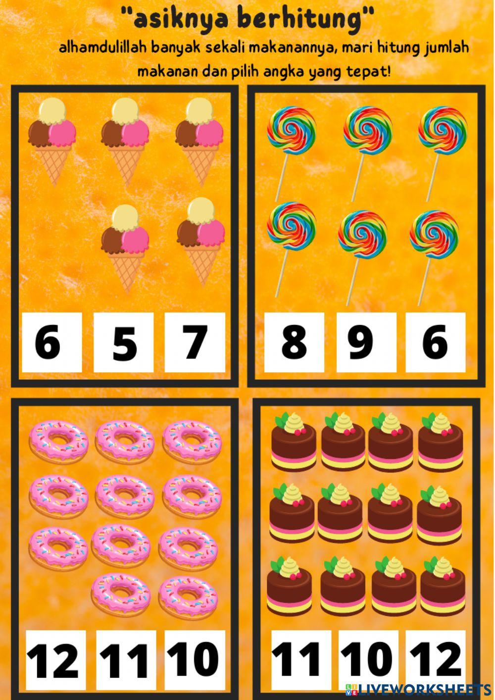 Literasi huruf dan angka