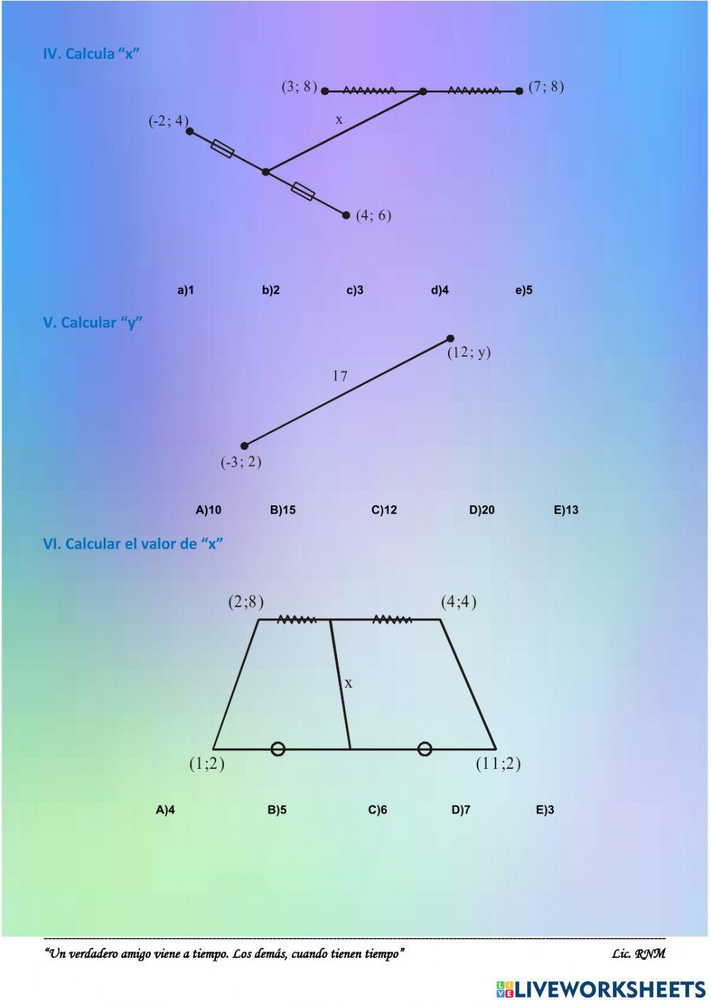 Examen de Trigonometria