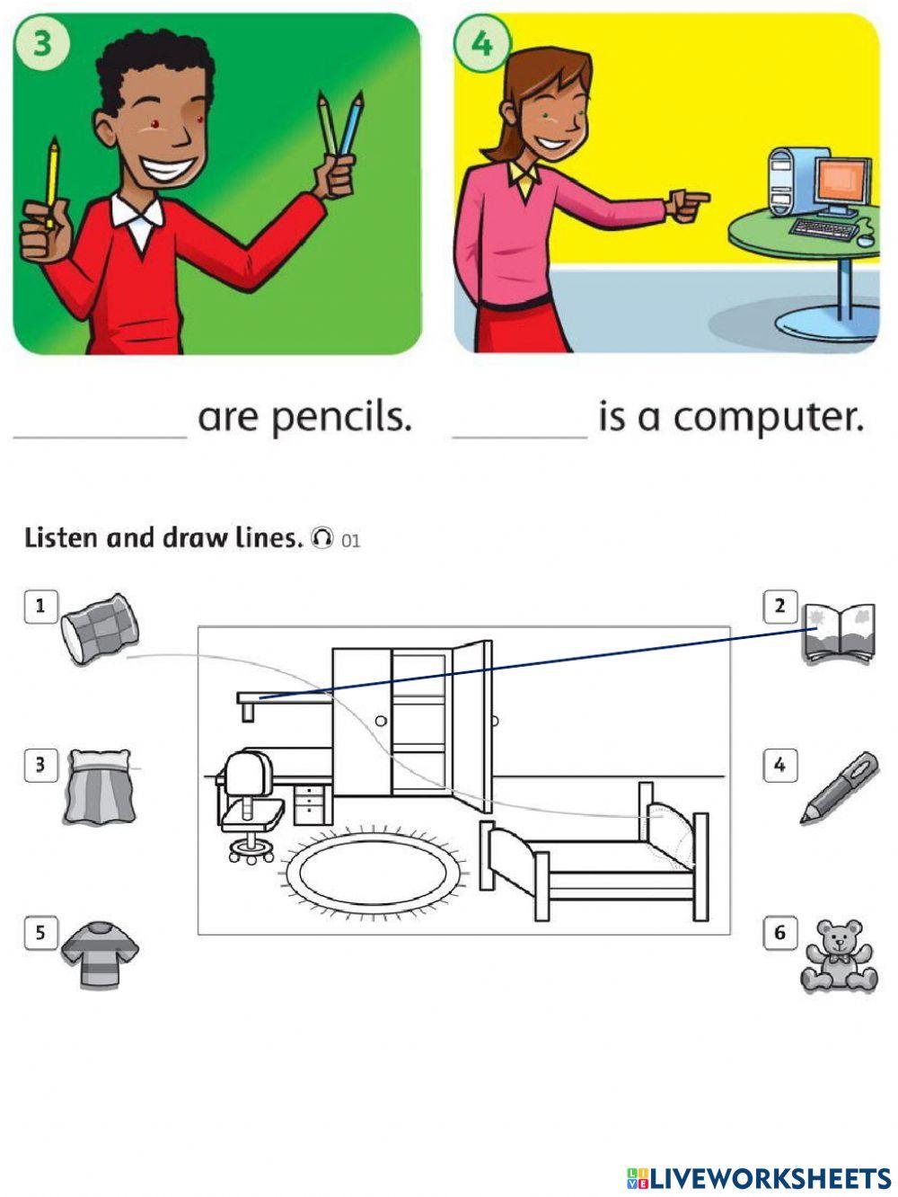 Family and friends grade 4 Worksheet Unit 1 2 3