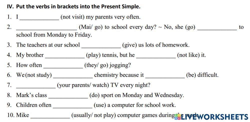 Grade 7. Unit 1. Mai Lan Hương bài 4 Grammar