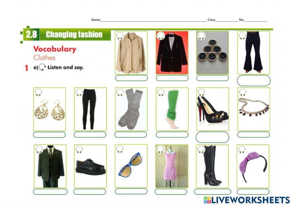 Module 2.6 Changing Fashion