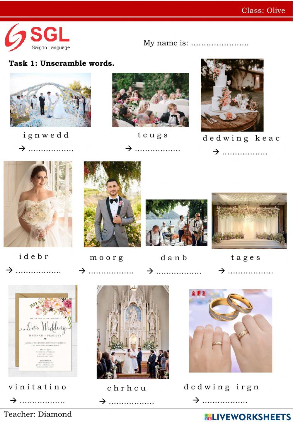 Present continuous -Olive 10,9