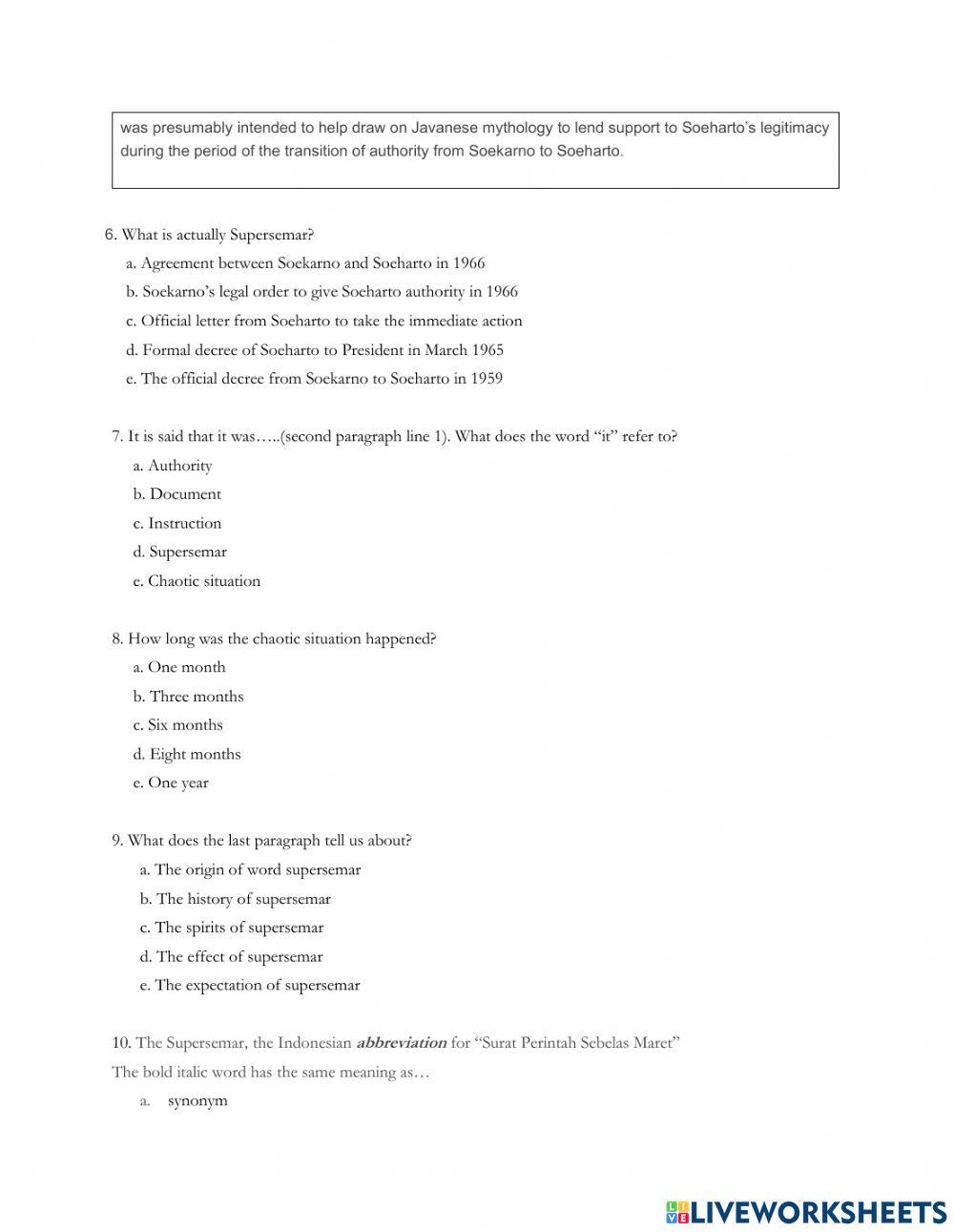 Ulangan historical recount