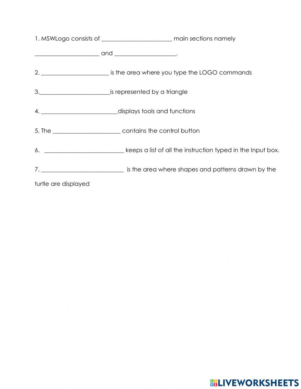 The MSWLogo User Interface