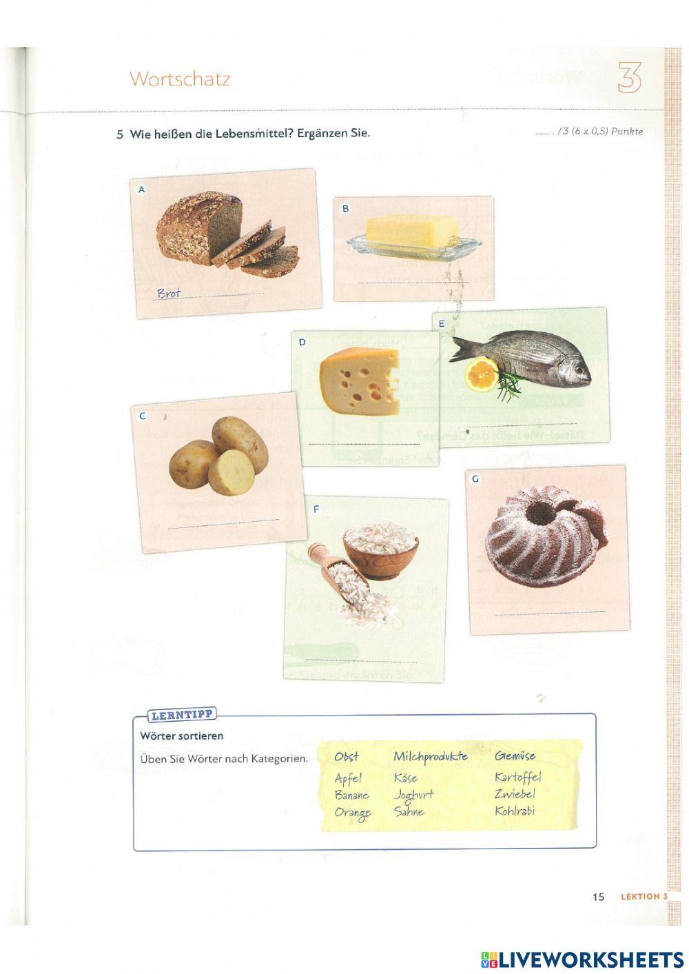 Extra Übungen Lektion 3