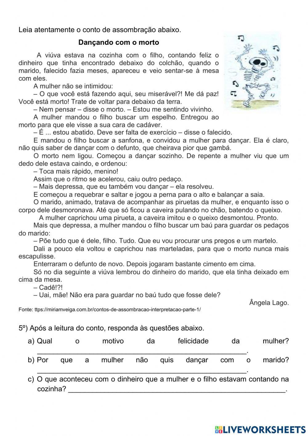 Exercício interdisciplinar