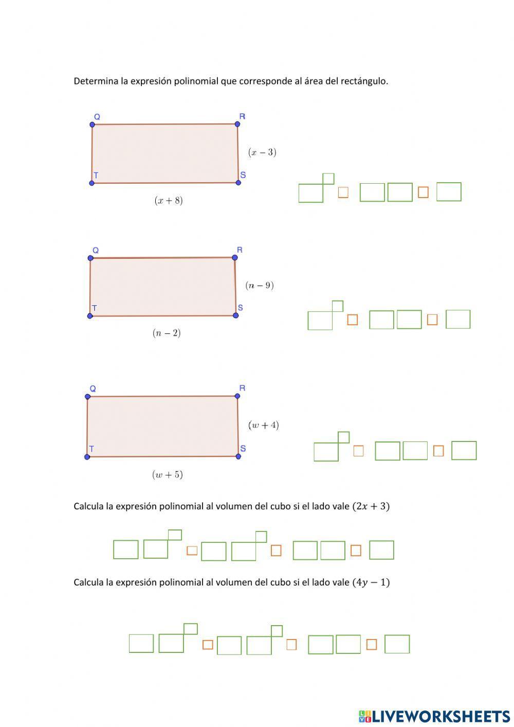 Multiplicación y división de polinomios