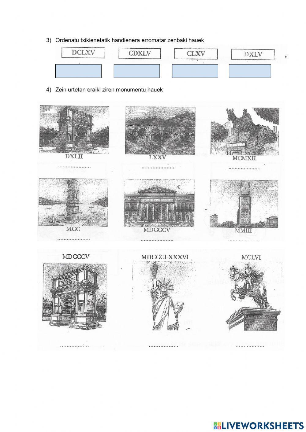 Zenbaki erromatarrak