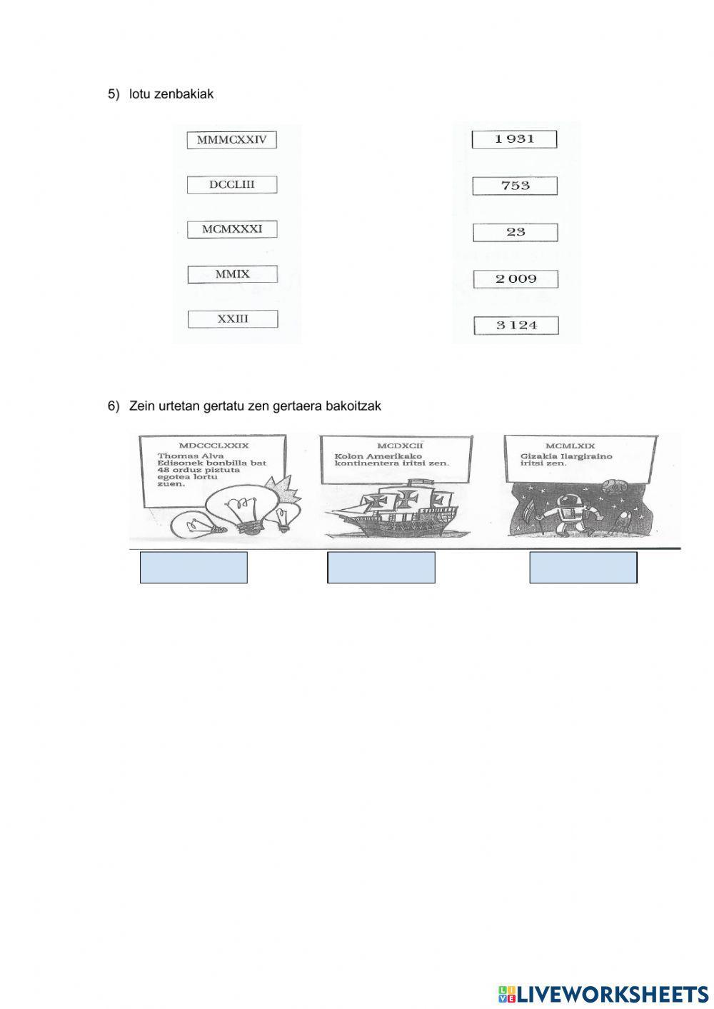 Zenbaki erromatarrak