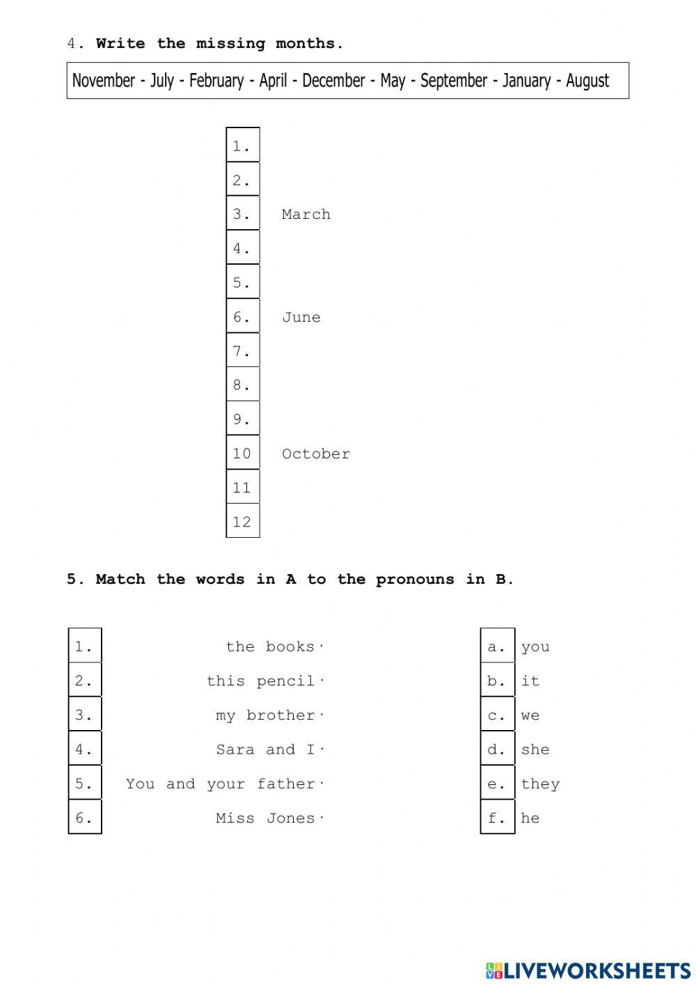Diagnostic Test 1 ESO