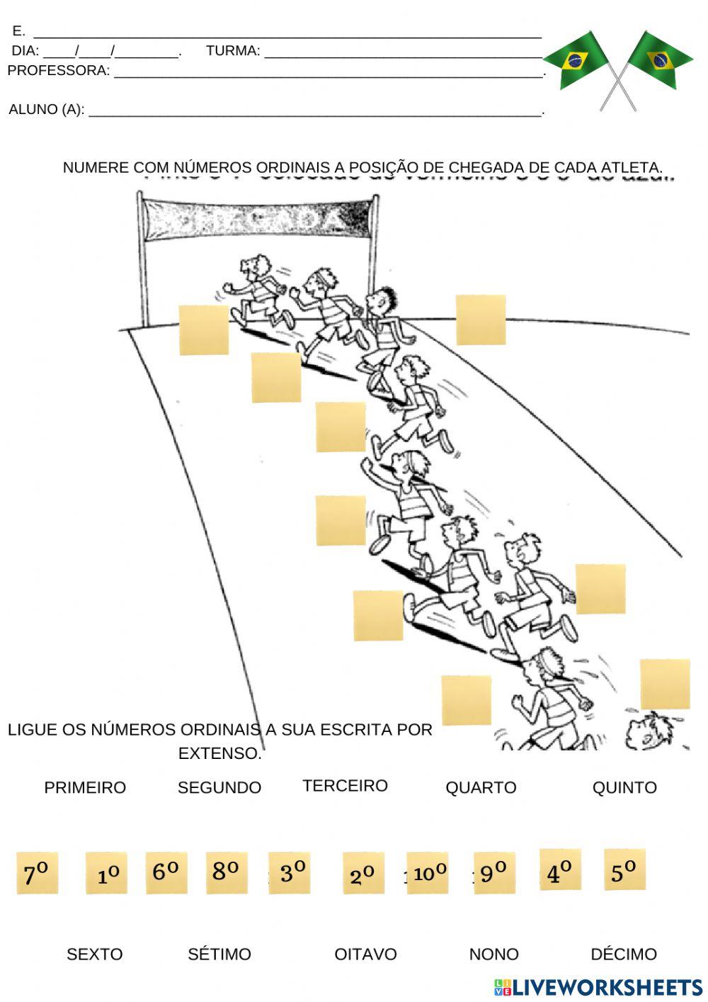 Números ordinais