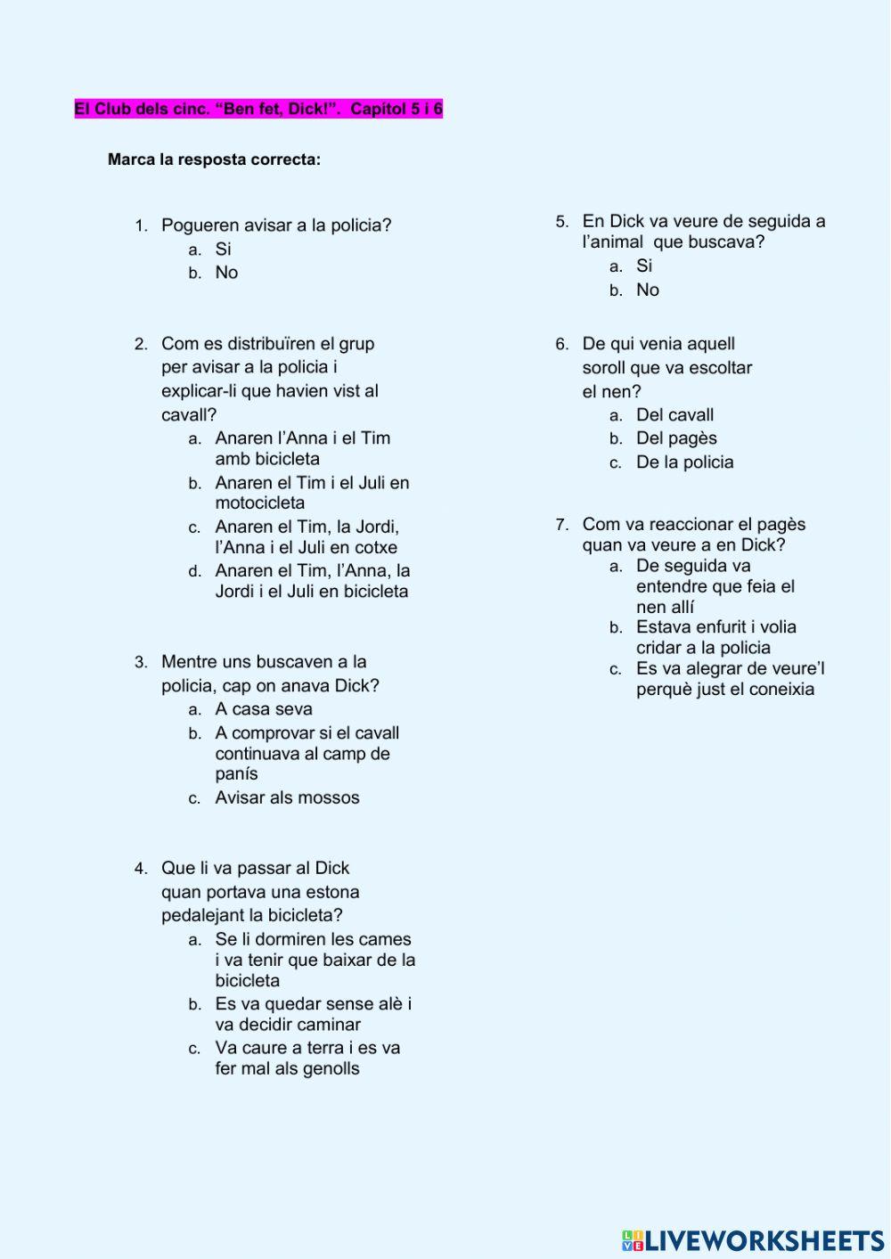 EL CLUB DELS CINC.BFD.Capítol5 i 6