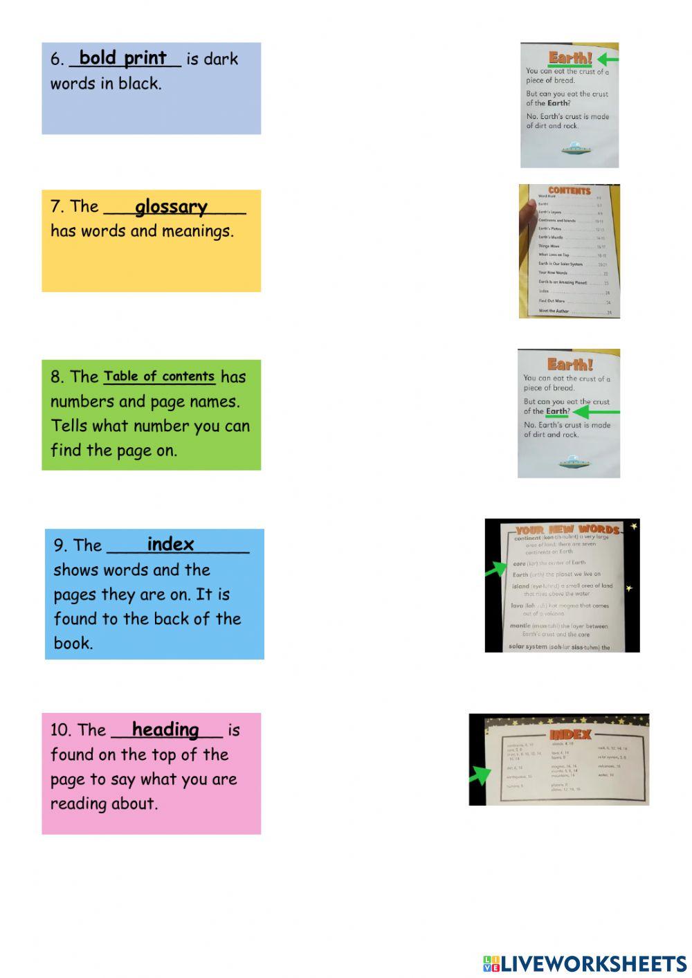 Text and Graphic Features Matching