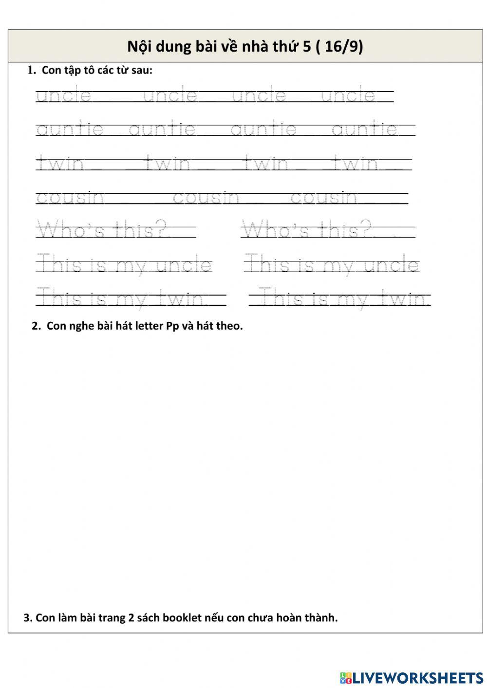 Brighht Ideas Unit 2