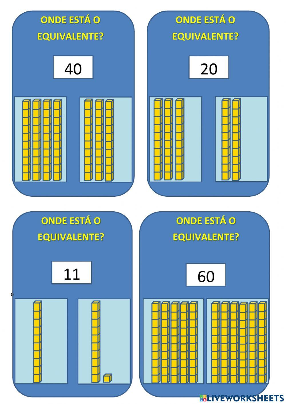 Onde está o equivalente?