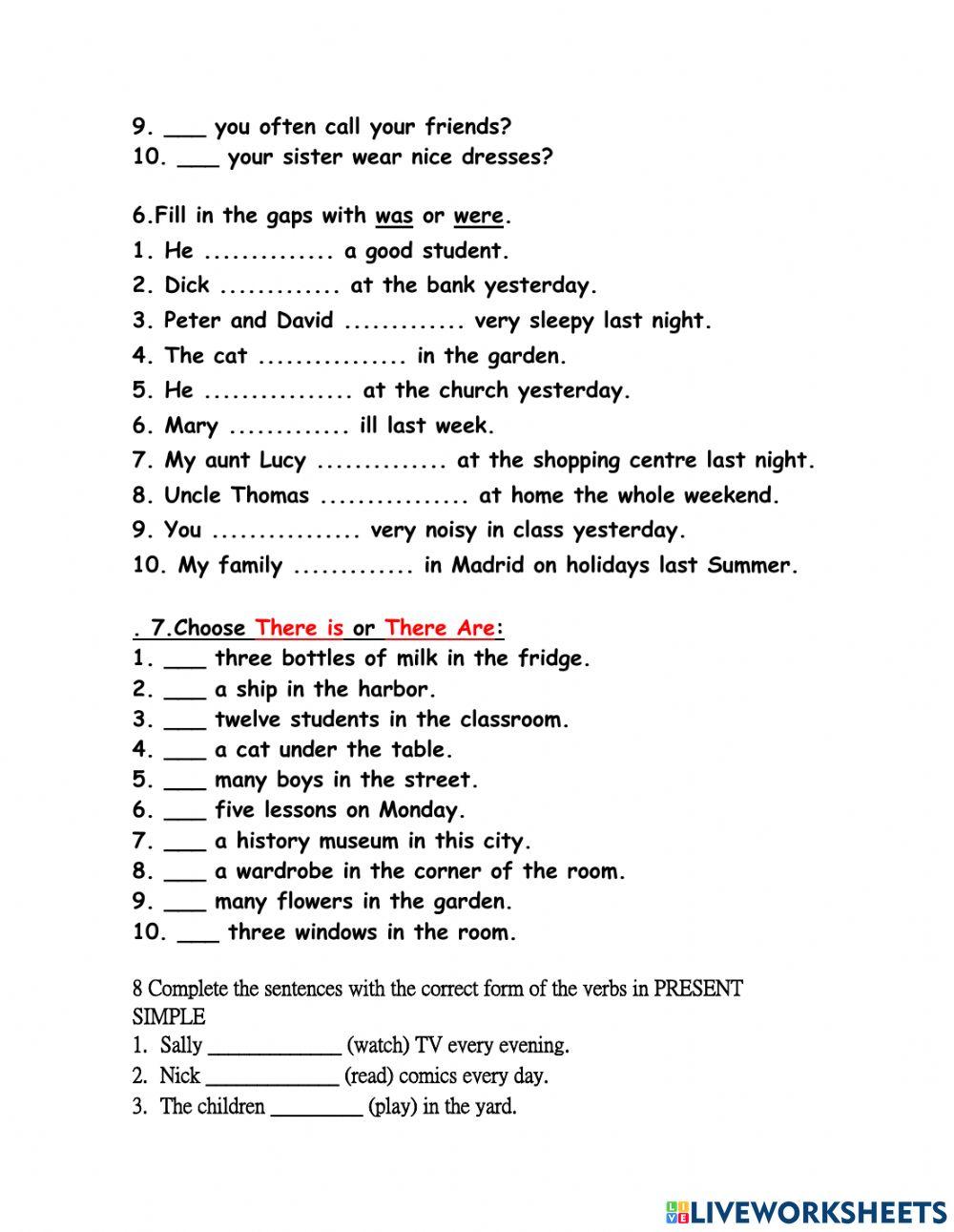 FOURTH BEGINNER FINAL EXAM