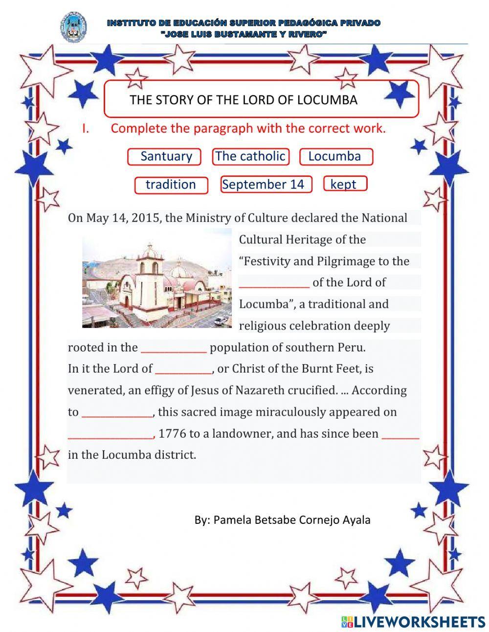 Story of the lord of locumba