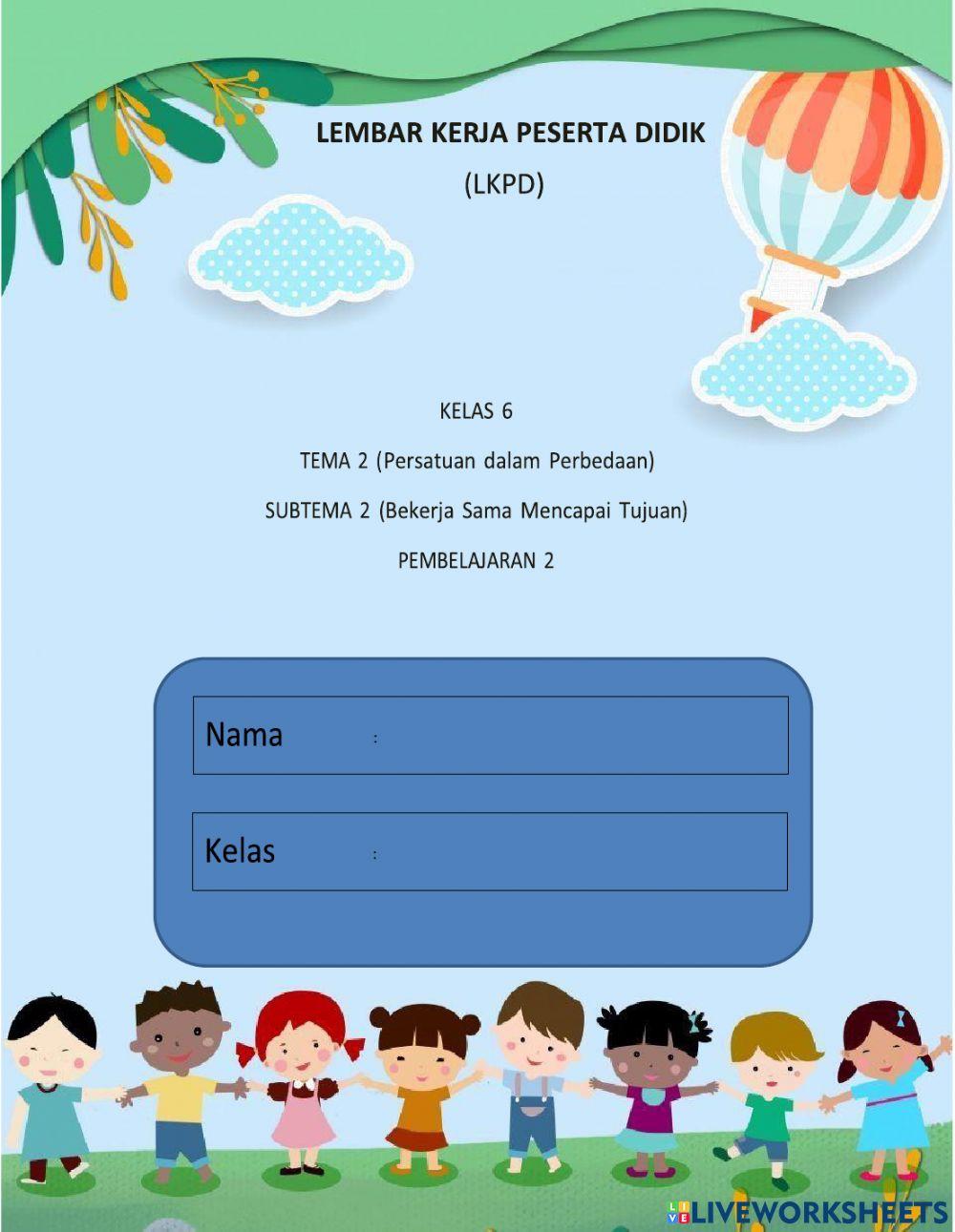 Latihan Tema 2 Subtema 2 PPKn