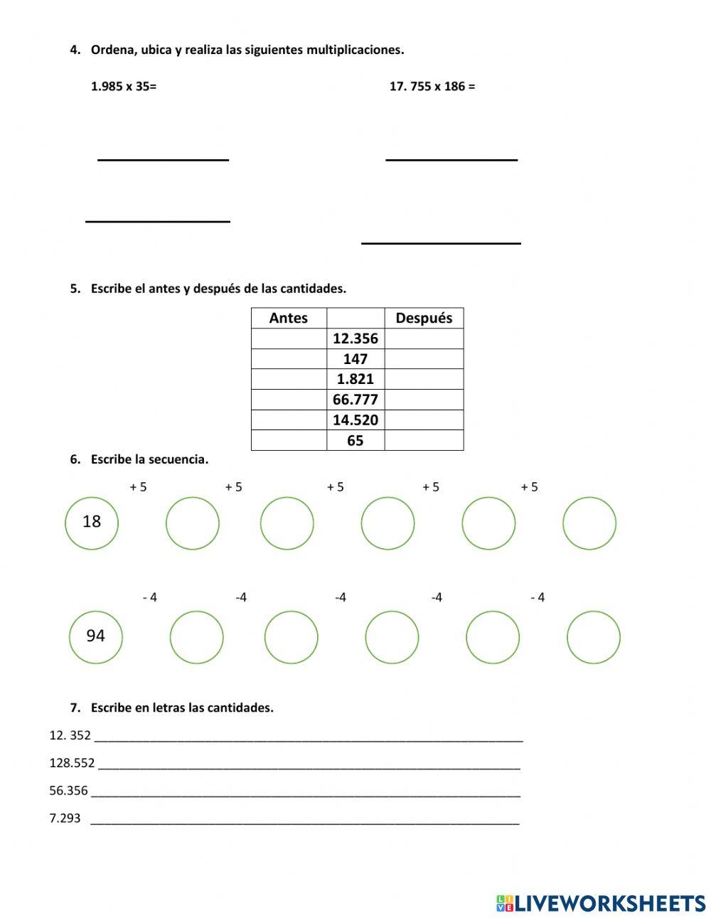 Evaluación diagnóstica mate