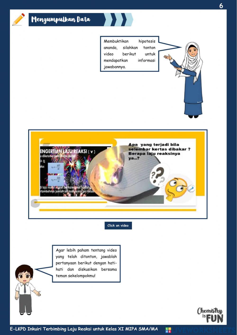 Konsep Laju Reaksi II