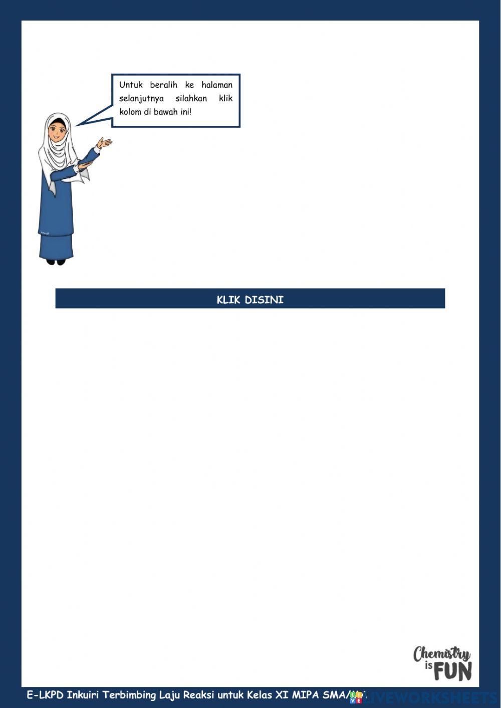 Konsep Laju Reaksi I